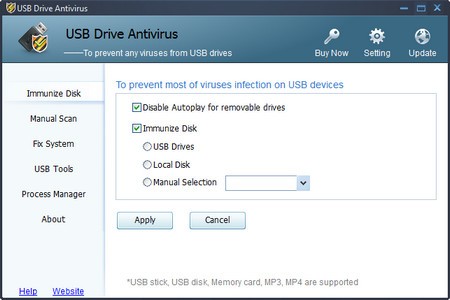 USB Drive Antivirus 3.02 build 0509 | Full version | 5mb