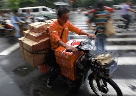 В Китае около 35 000 компаний экспресс доставки