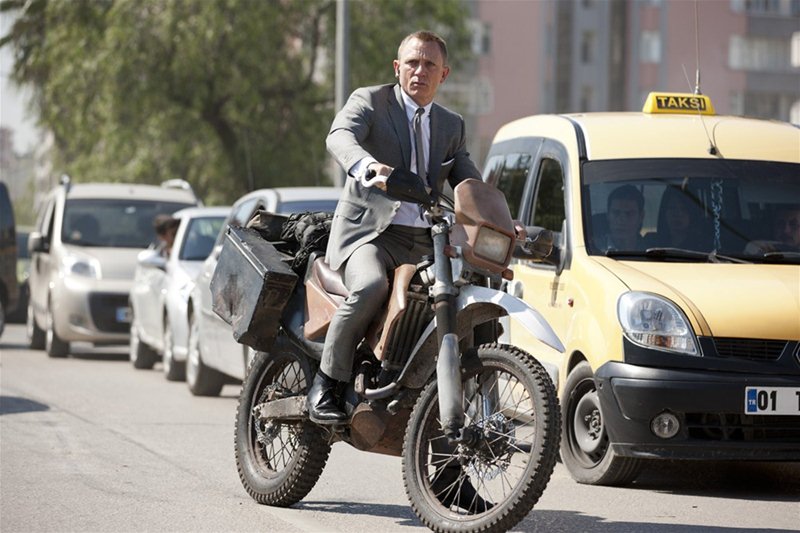 Мотоциклы Honda CRF250R в фильме 007: Координаты «Скайфолл»