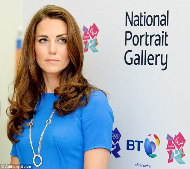 Кэтрин герцогиня Кембриджская посетила Национальную портретную галерею
