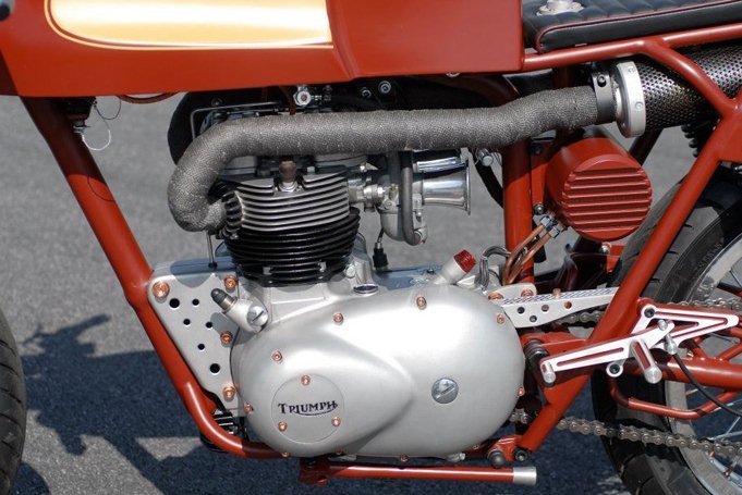 Кастом Triumph Daytona 1968