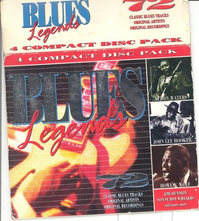 VA - Blues Legends - Box Set (4CD) (1993) [FLAC]