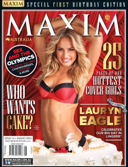 Maxim Australia Magazine - August 2012 (HQ PDF)