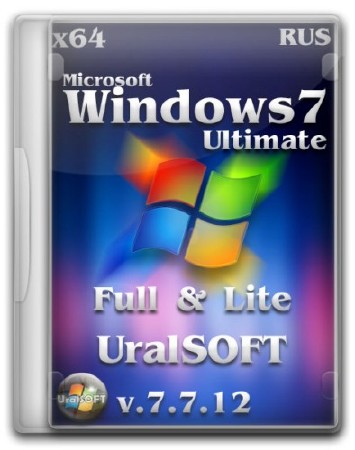 Windows 7 x64 Ultimate UralSOFT Full & Lite v.7.7.12 (RUS/2012)