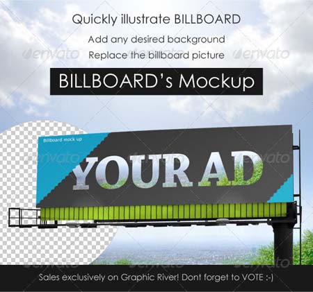 GraphicRiver Professional Billboard mock up Template