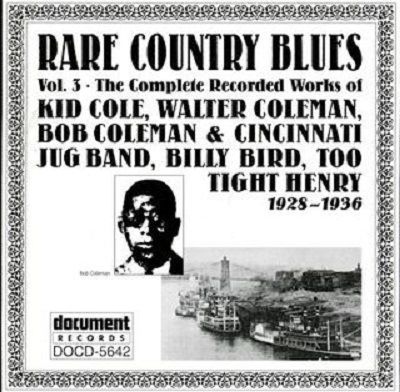 VA - Rare Country Blues - Volume 3 (1999)