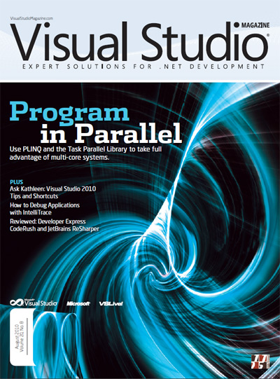 Visual Studio Magazine - August 2010