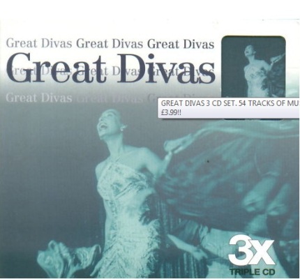 VA - Great Divas (3CD) (Lena Horne, Jo Stafford, Helen Forest etc.) (2001)