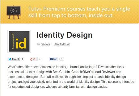 Tutsplus+ Premium Courses: Identity Design - 1.15 gb