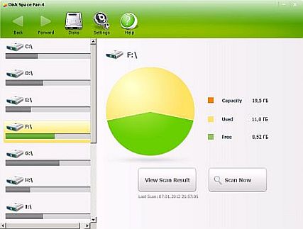 Disk Space Fan 4.5.1.128 Rus Portable