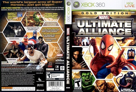 Marvel Ultimate Alliance Gold Edition RF XBOX360
