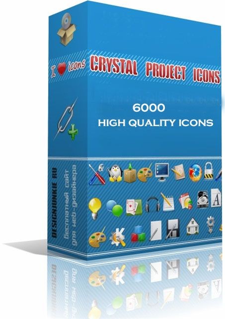 Crystals Icon Set - 6000 high quality icons