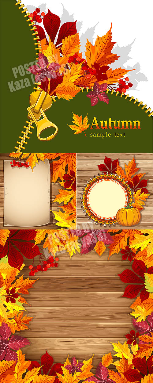 Autumn cards 3