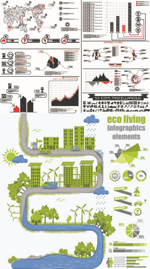 Infographics Vector Pack #217