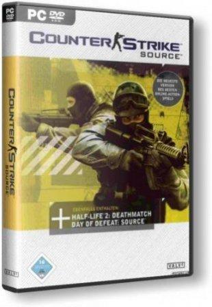 Counter-Strike Source 1.0.0.60 No-Steam + Пак ZombyMod + Autoupdater (2011/RUS/PC)