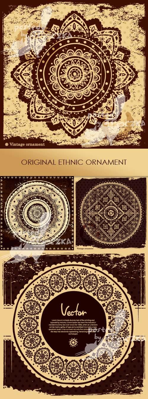 Original ethnic ornament