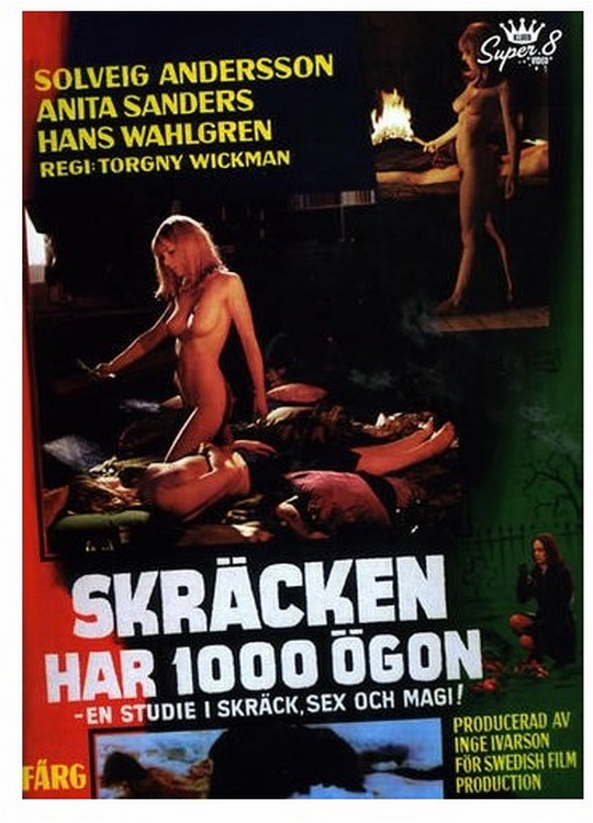 Skräcken har 1000 ögon /   1000 . (Torgny Wickman, Swedish Film Production (SFP)) [1970 ., Horror]