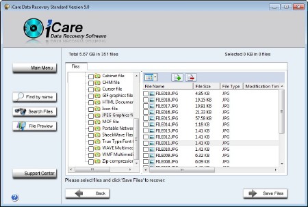 iCare Data Recovery Standard 5.0  