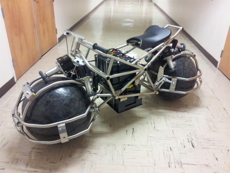 Студенты из Сан-Хосе изобрели сферы-колёса