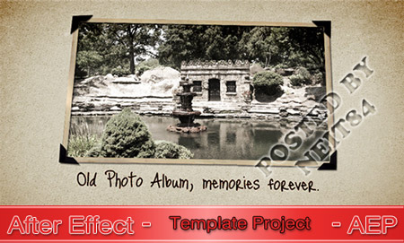 VideoHive Old Photo Album After Effects Project