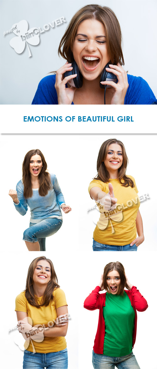 Emotions of beautiful girl 0264