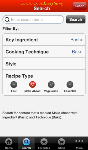 How to Cook Everything for iPhone 1.9.4