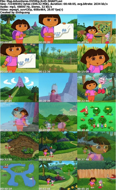 Dora The Explorer Animal Adventures(2006)Dvdrip Xvid