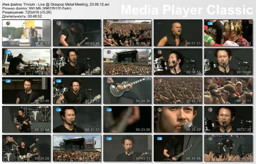 Trivium - Live @ Graspop Metal Meeting (2012)
