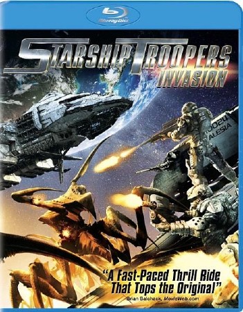 Звездный десант: Вторжение / Starship Troopers: Invasion (2012/HDRip/1400Mb) Лицензия! 